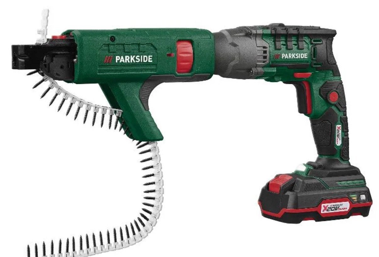 Parkside Accu gipsplaatschroefmachi ne 20 V- inclusief accu, Doe-het-zelf en Verbouw, Gereedschap | Boormachines, Ophalen of Verzenden