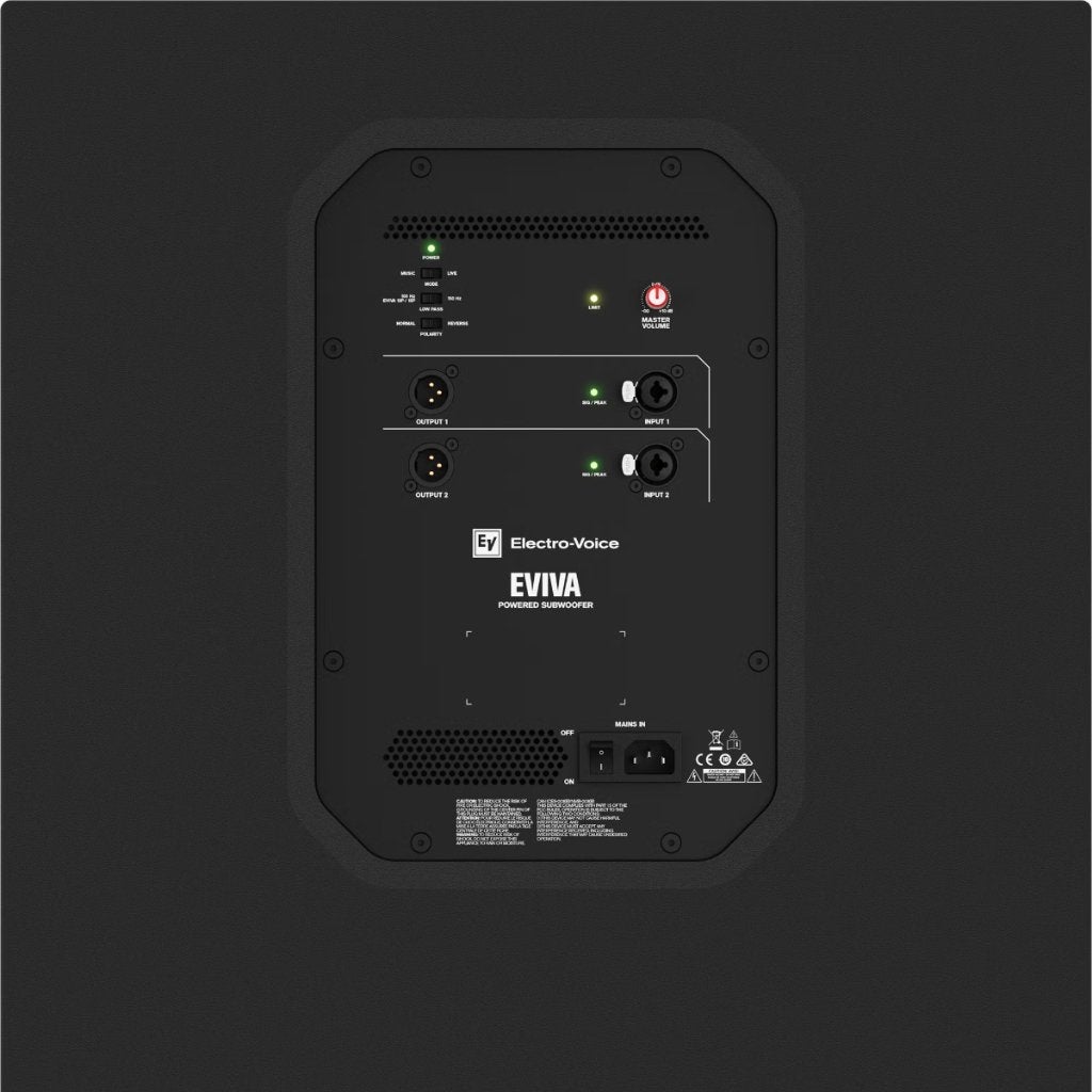 Electro-Voice Eviva 18SP actieve subwoofer, Subwoofer, ., Nieuw, Ophalen of Verzenden