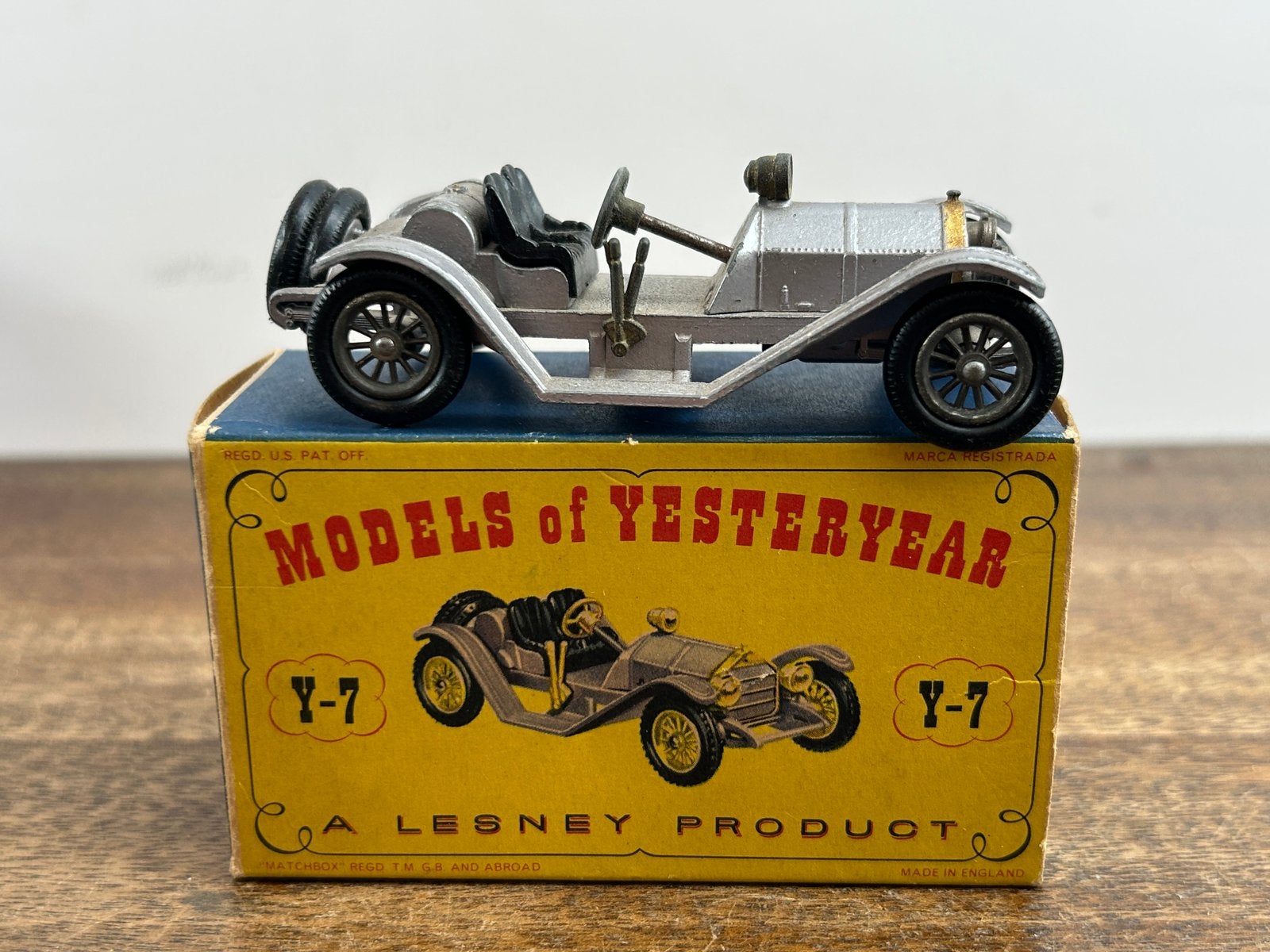 Matchbox Models of Yesteryear Y-7 Mercer 1913 Raceabout 35J, Ophalen of Verzenden, Zo goed als nieuw, Auto, Matchbox