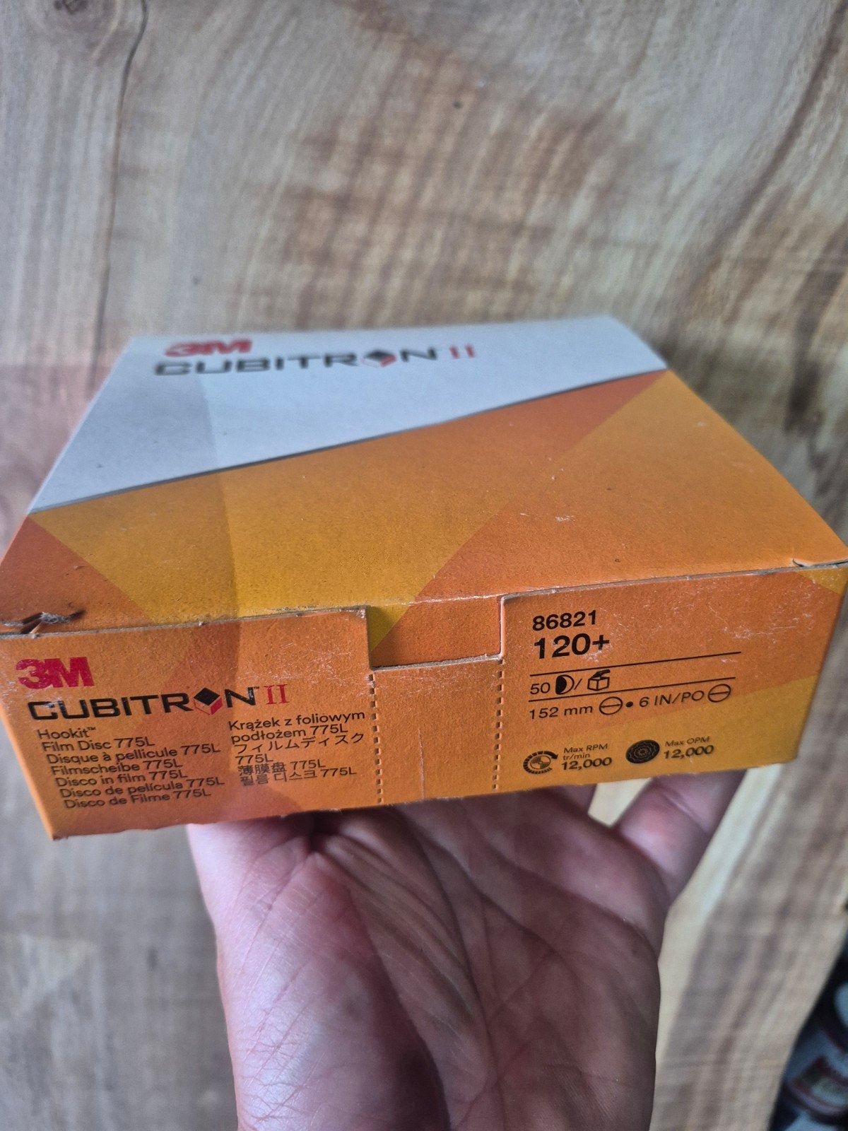 3M Cubitron II Hookit Film Disc 775L - Schuurpapier, Ophalen of Verzenden, Nieuw, 1200 watt of meer, Overige typen