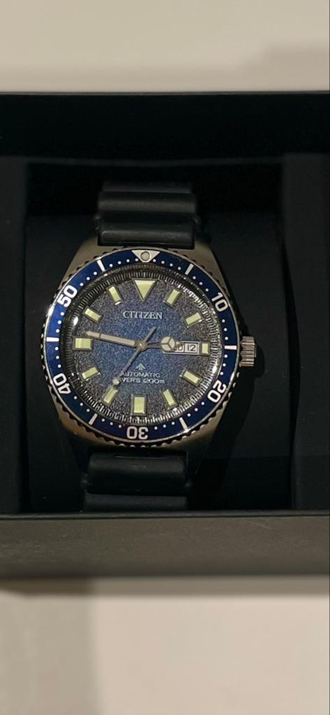 Citizen Promaster NY0085-86EE Automatisch Duikhorloge, Staal, Verzenden, Kunststof, Zo goed als nieuw