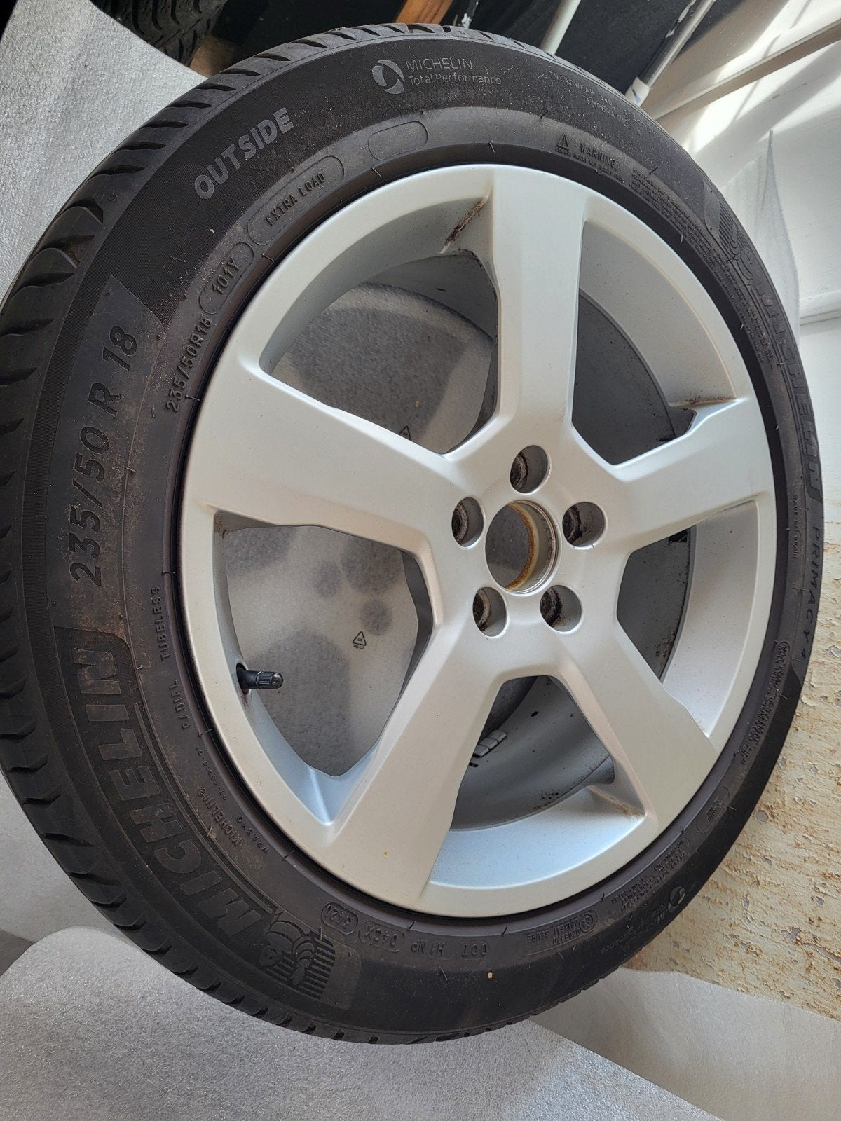 volvo velgen cratus, Ophalen, 18 inch, Velg(en), 235 mm