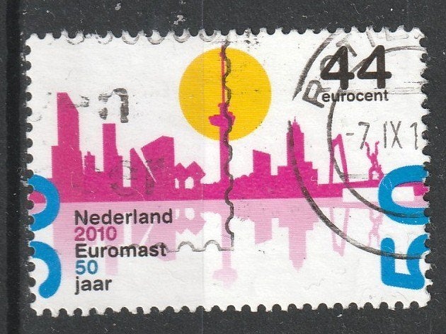 nvph 2711 Euromast 2010, Verzenden, Na 1940, Gestempeld