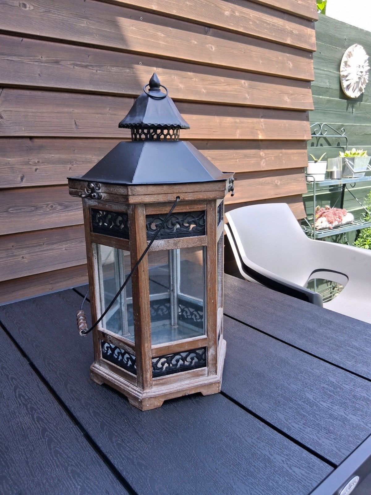 Te koop, Tuin en Terras, Buitenverlichting, Ophalen of Verzenden, Netvoeding, Minder dan 50 watt, Wandlamp