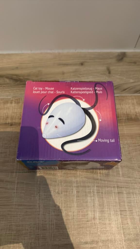 Muis met bewegende staart nieuw, Dieren en Toebehoren, Kattenspeelgoed, Ophalen of Verzenden, Nieuw, Speelmuis