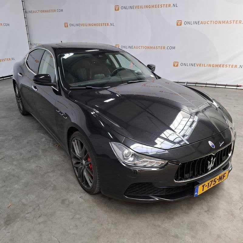 Personenauto, Maserati, Ghibli, 3.0 S Q4, 2017, Automaat, Euro 6, Zwart, Sedan