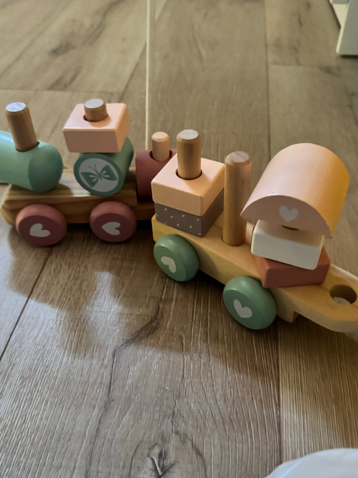 Little Dutch BlokkenTrein en Houten Speelgoed, Kinderen en Baby's, Ophalen, Gebruikt, Overige typen