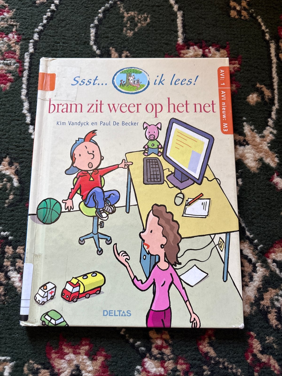 Ssst... ik lees! Bram zit weer op het net, Ophalen of Verzenden, Gelezen, Fictie algemeen