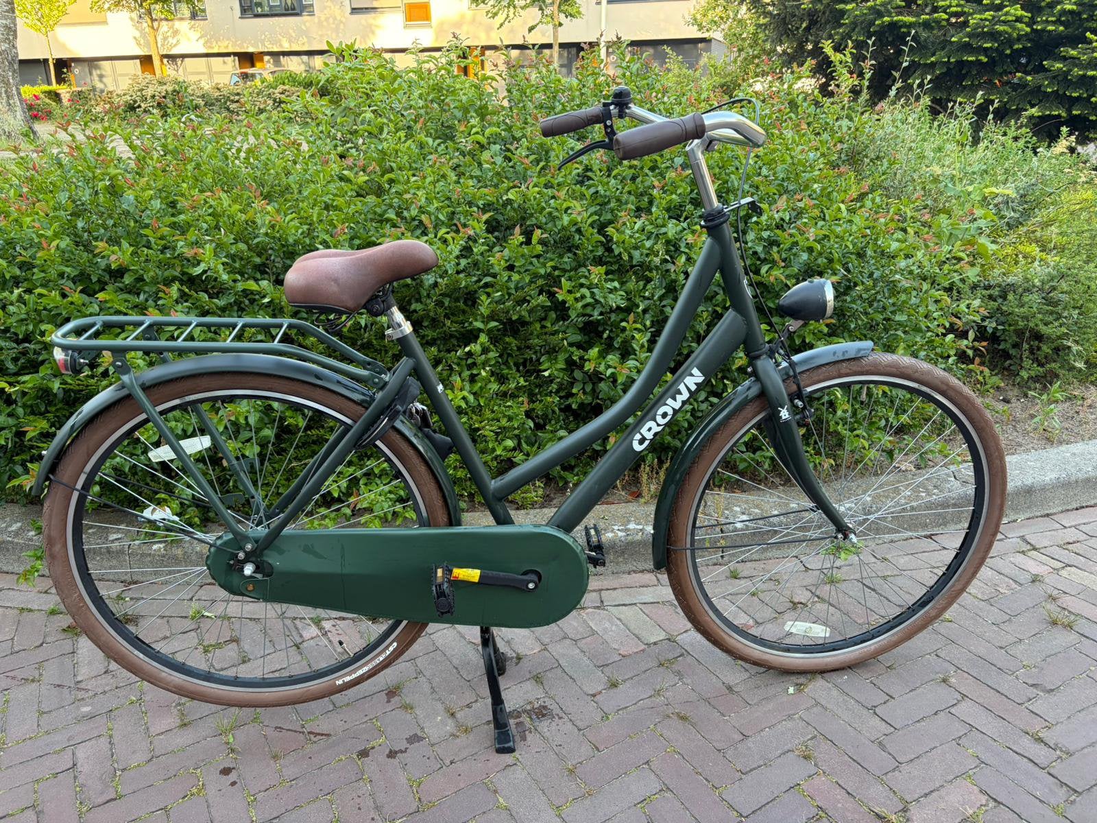 Crown Damesfiets - Zo goed als nieuw, Ophalen of Verzenden, Zo goed als nieuw, Overige merken
