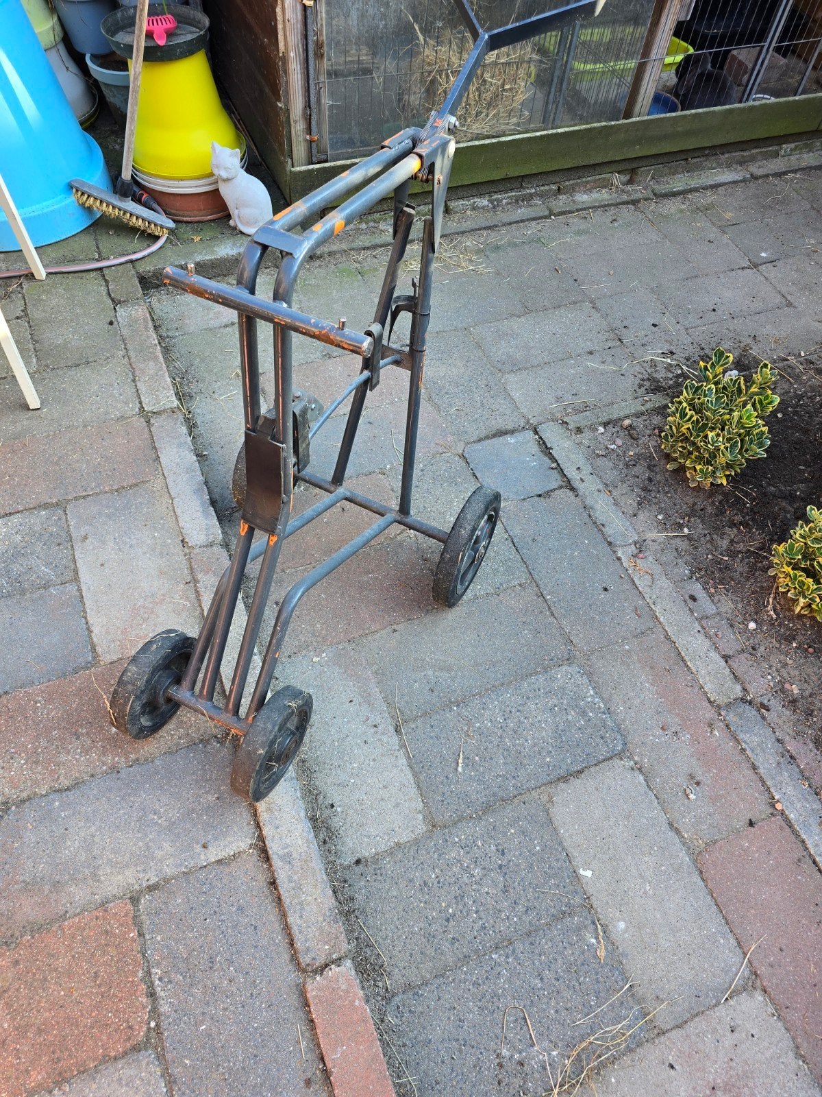 post/folder kar, Doe-het-zelf en Verbouw, Transportwagens, 100 liter of meer, Ophalen, Transportkar