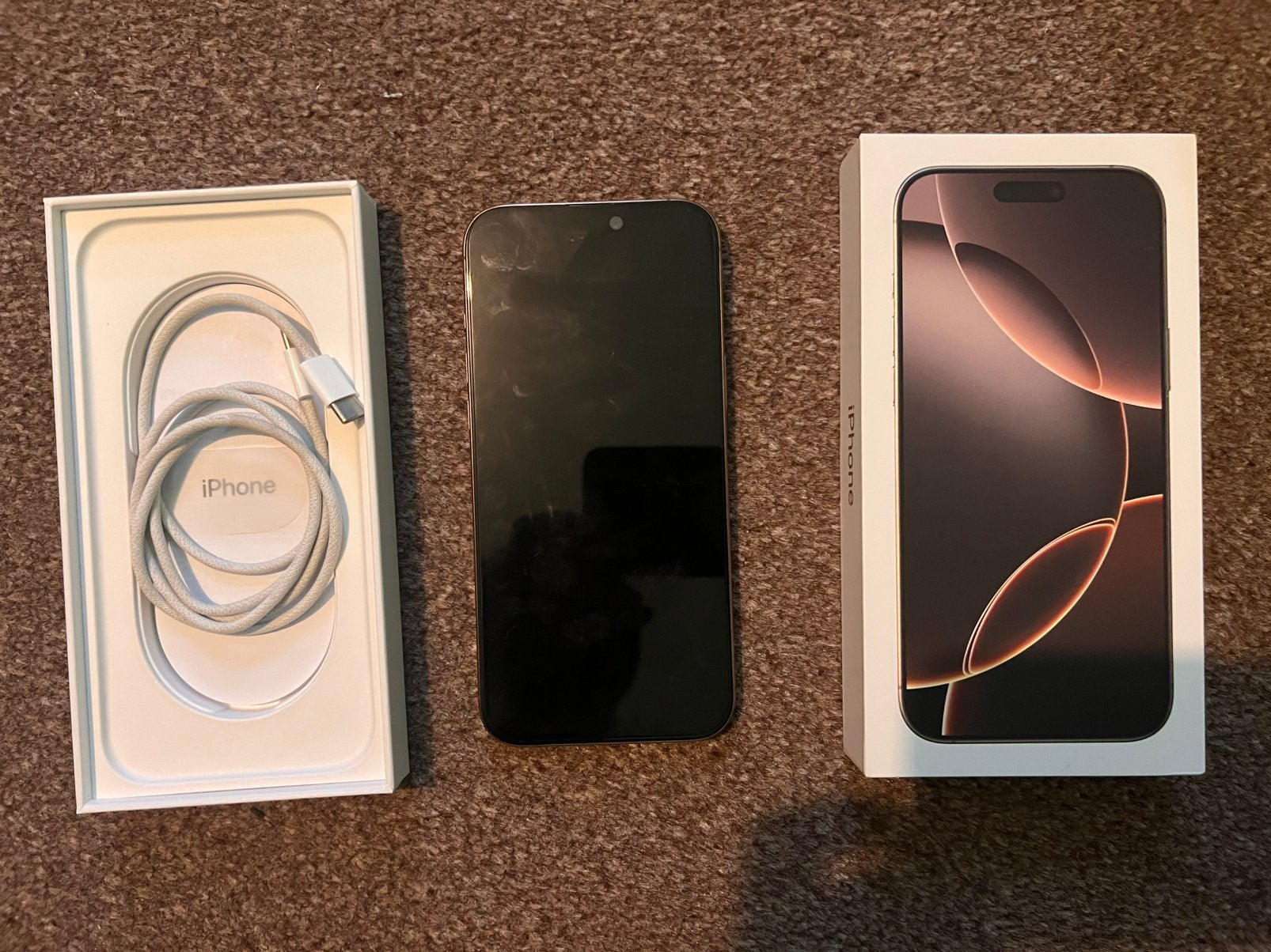 Iphone 16 pro max / 256gb / batterijcapaciteit 92%, Telecommunicatie, Ophalen, Gebruikt, 92 %, 256 GB