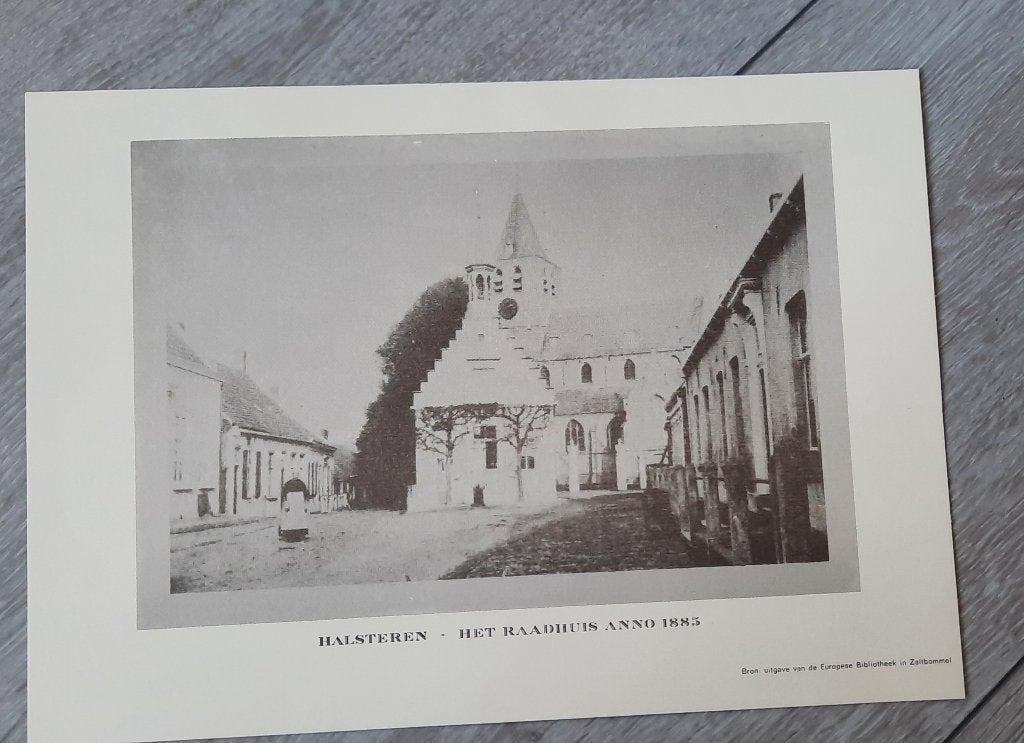 prenten van Bergen op Zoom, Verzamelen, 1960 tot 1980, Gebruikt, Ophalen of Verzenden, Prent