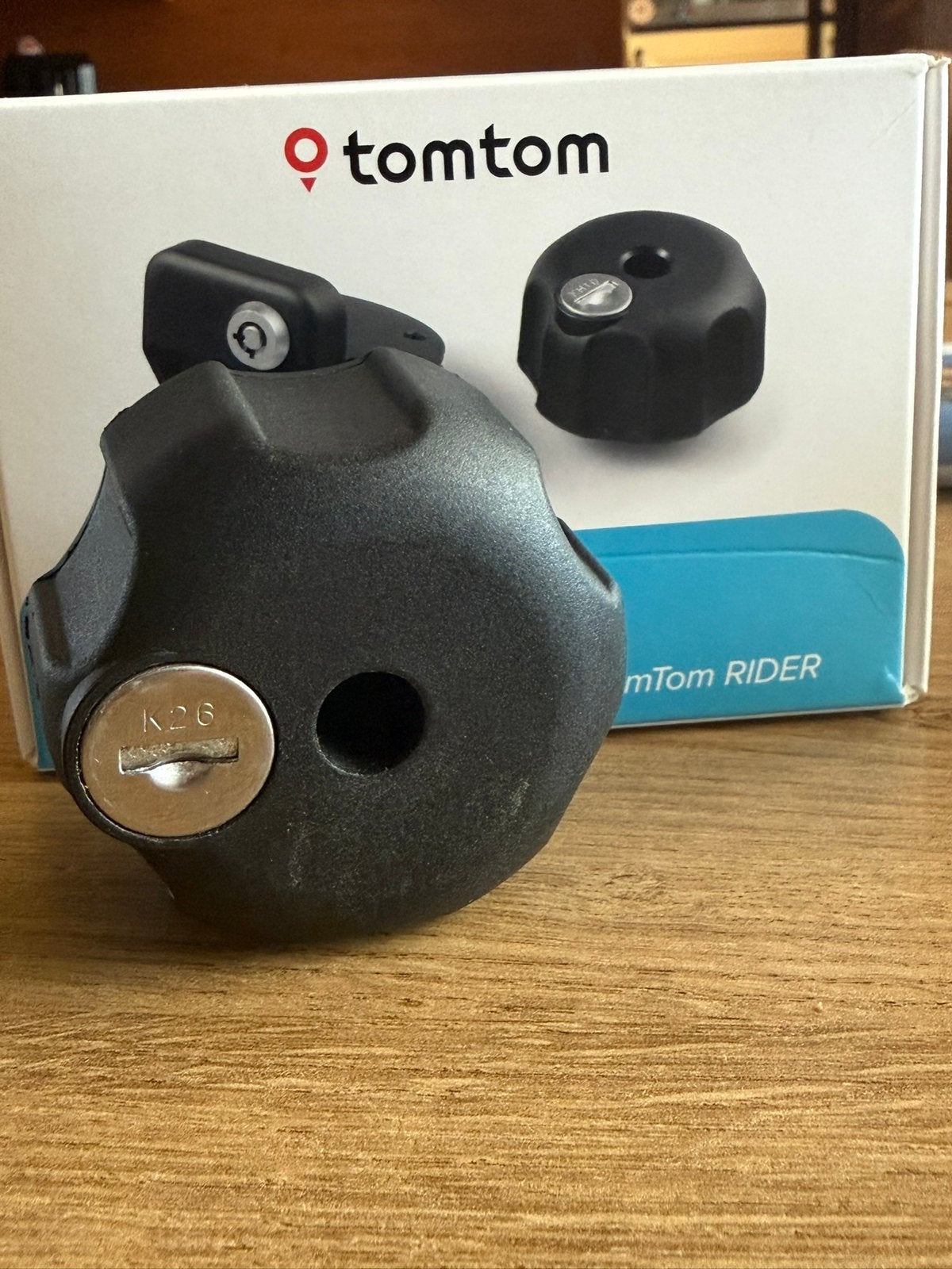 TomTom Rider anti-diefstal oplossing met sleutels (2), Ophalen of Verzenden, Zo goed als nieuw