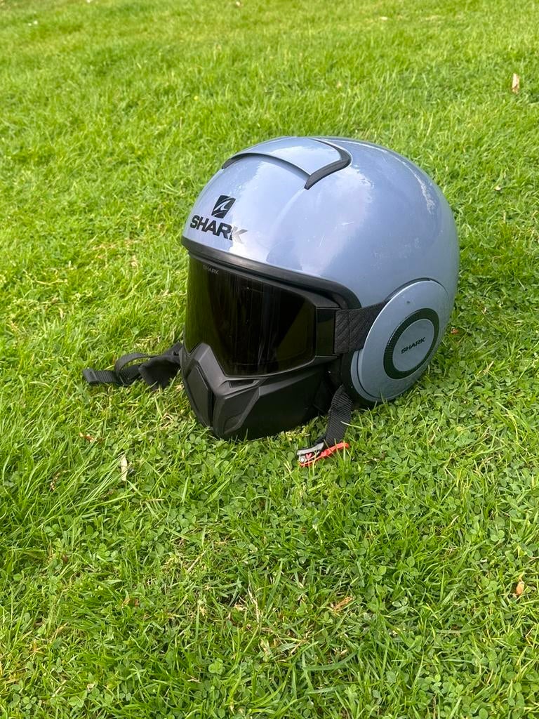 Shark Helm Nardo Grijs | Maat S, Ophalen, Gebruikt