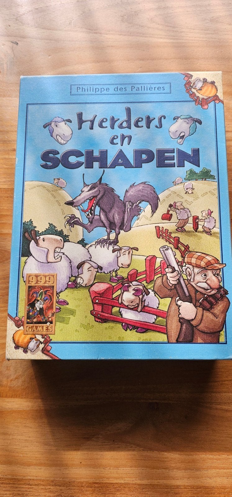 Herders en Schapen bordspel - Strategisch familiespel, Een of twee spelers, Ophalen of Verzenden, Gebruikt, 999 Games