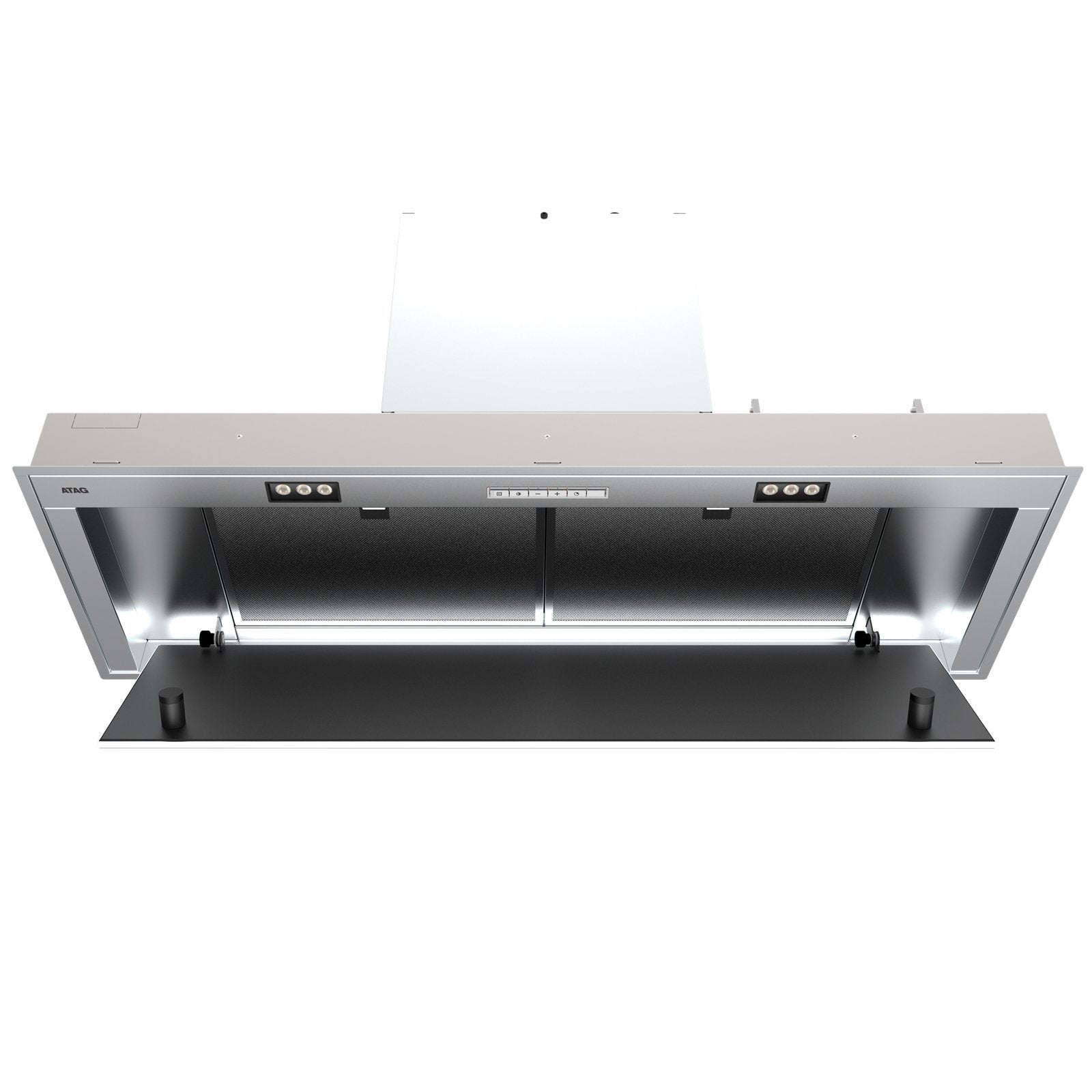 Nieuwe ATAG WU90211RM Afzuigkap - Inbouw, Witgoed en Apparatuur, Afzuigkappen, Ophalen, Nieuw, Vlakschermkap, Motor