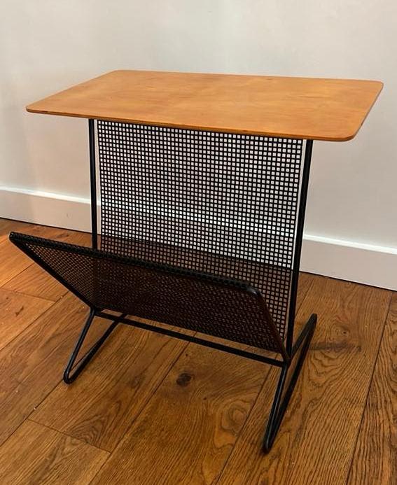 Pastoe TM05 bijzettafel / lectuurbak Cees Braakman jaren ‘50, Ophalen, Zo goed als nieuw