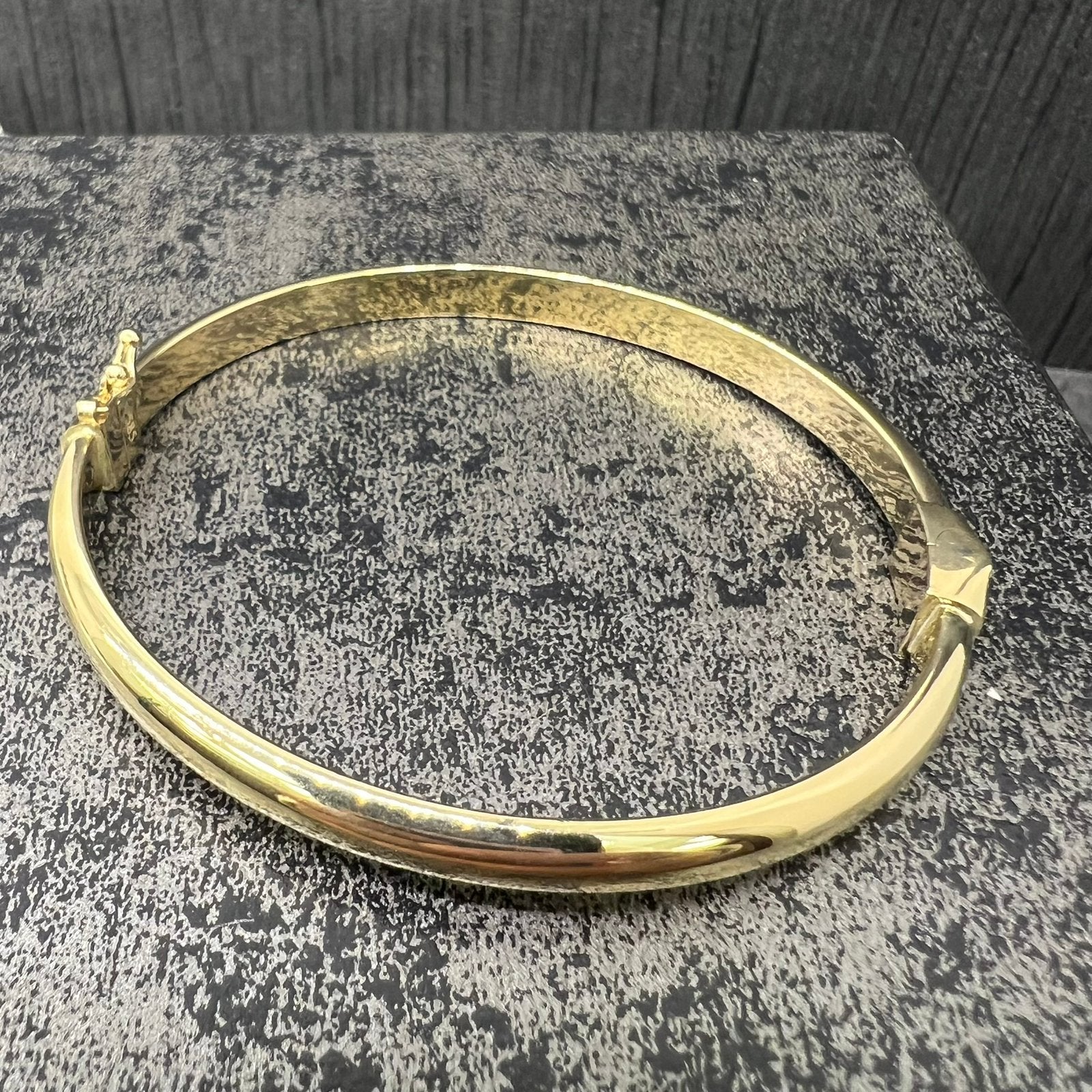 14k gouden slavenarmband prachtig armband, Sieraden, Tassen en Uiterlijk, Ophalen of Verzenden, Zo goed als nieuw, Goud