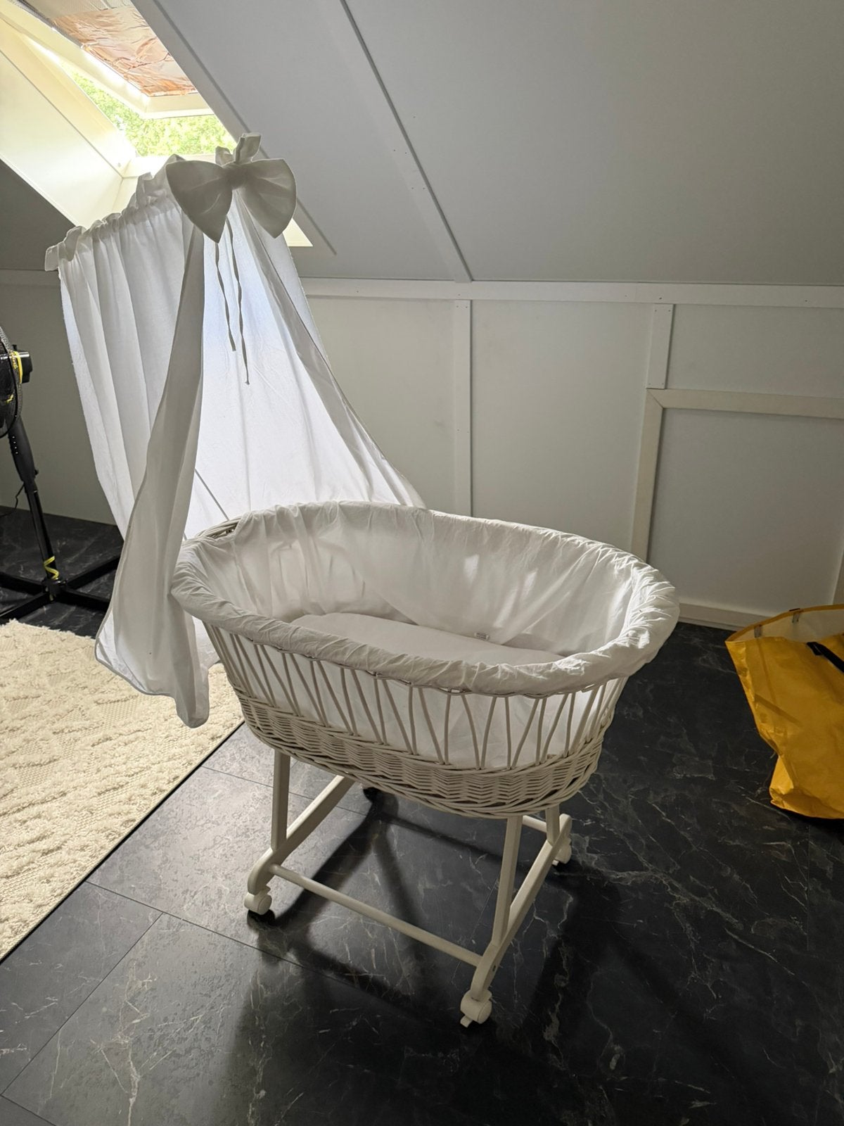 Baby wieg, Ophalen of Verzenden, Zo goed als nieuw, Wieg