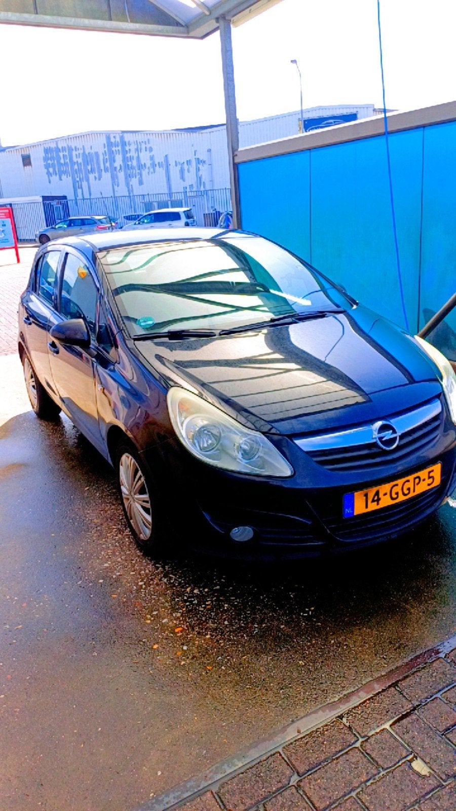 Te Koop Opel Corsa  1.2 Enjoy, Auto's, Opel, Zwart, Overige kleuren, Particulier, Corsa