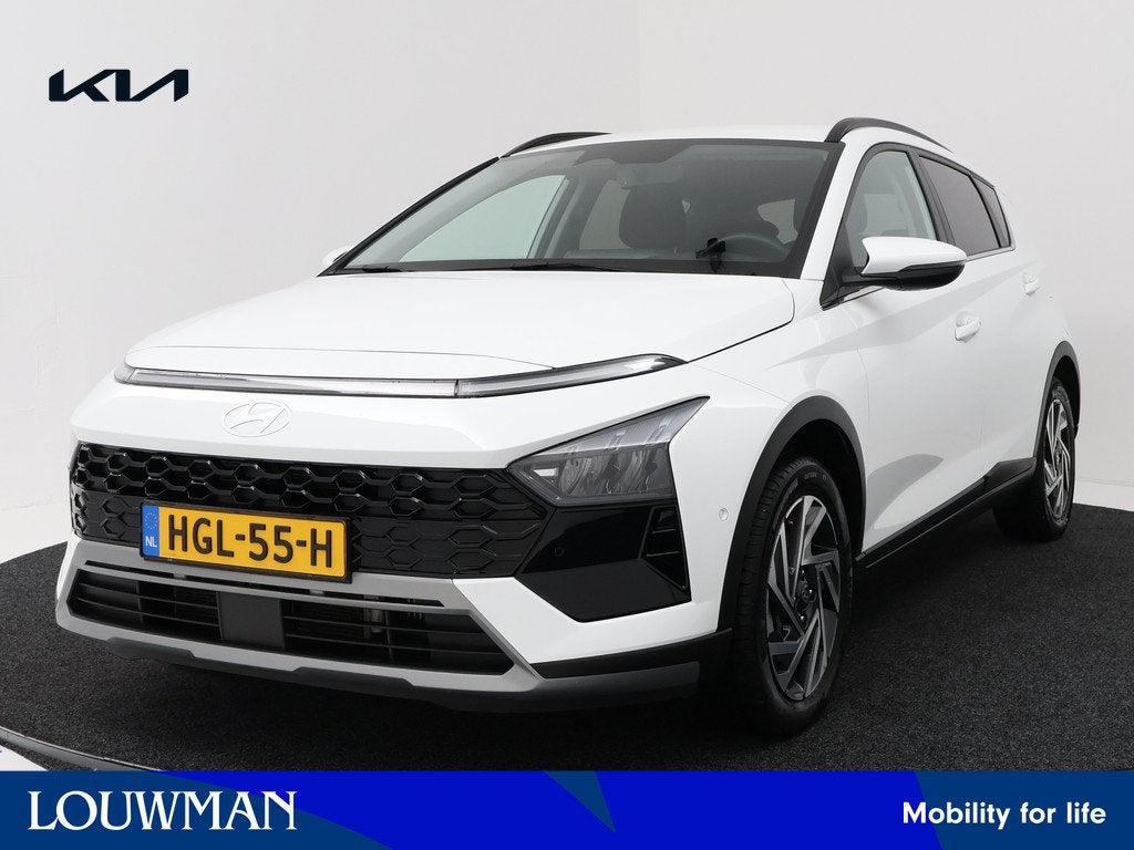 Hyundai Bayon 1.0 T-GDI Premium | Camera | Climate Control |, Auto's, Hyundai, Voorwielaandrijving, 12 maanden, Gebruikt, Wit