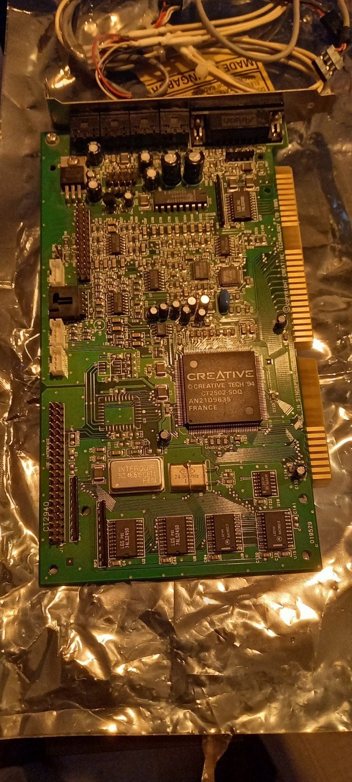Creative Sound Blaster CT2940 ISA Geluidskaart Vintage, Computers en Software, Geluidskaarten, Ophalen of Verzenden, Gebruikt