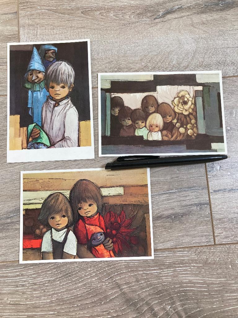 Ansichtkaarten set vintage Hendrik Pierson Stichting, Verzamelen, Ophalen of Verzenden, 1980 tot heden, Ongelopen, Overige thema's