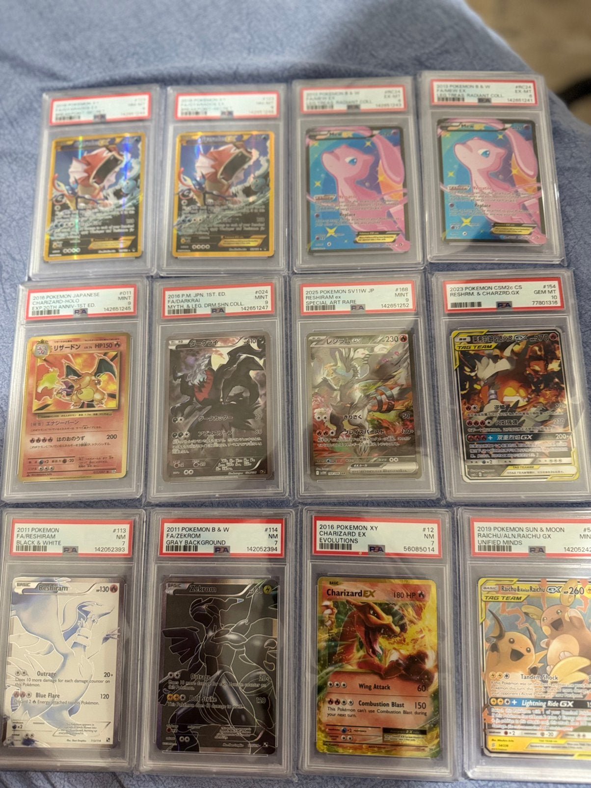 Pokemon Modern tot Vintage Slabs en Sealed Collectie (+DBZ), Hobby en Vrije tijd, Verzamelkaartspellen | Pokémon, Verzenden, Zo goed als nieuw