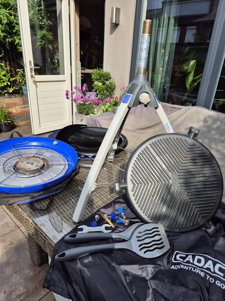 Cadac skottel braai, Ophalen