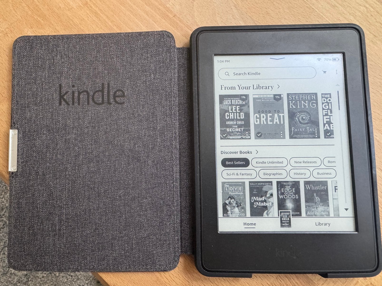 Kindle Paperwhite 7, ZGAN vrijwel niet gebruikt, Ophalen of Verzenden, Zo goed als nieuw