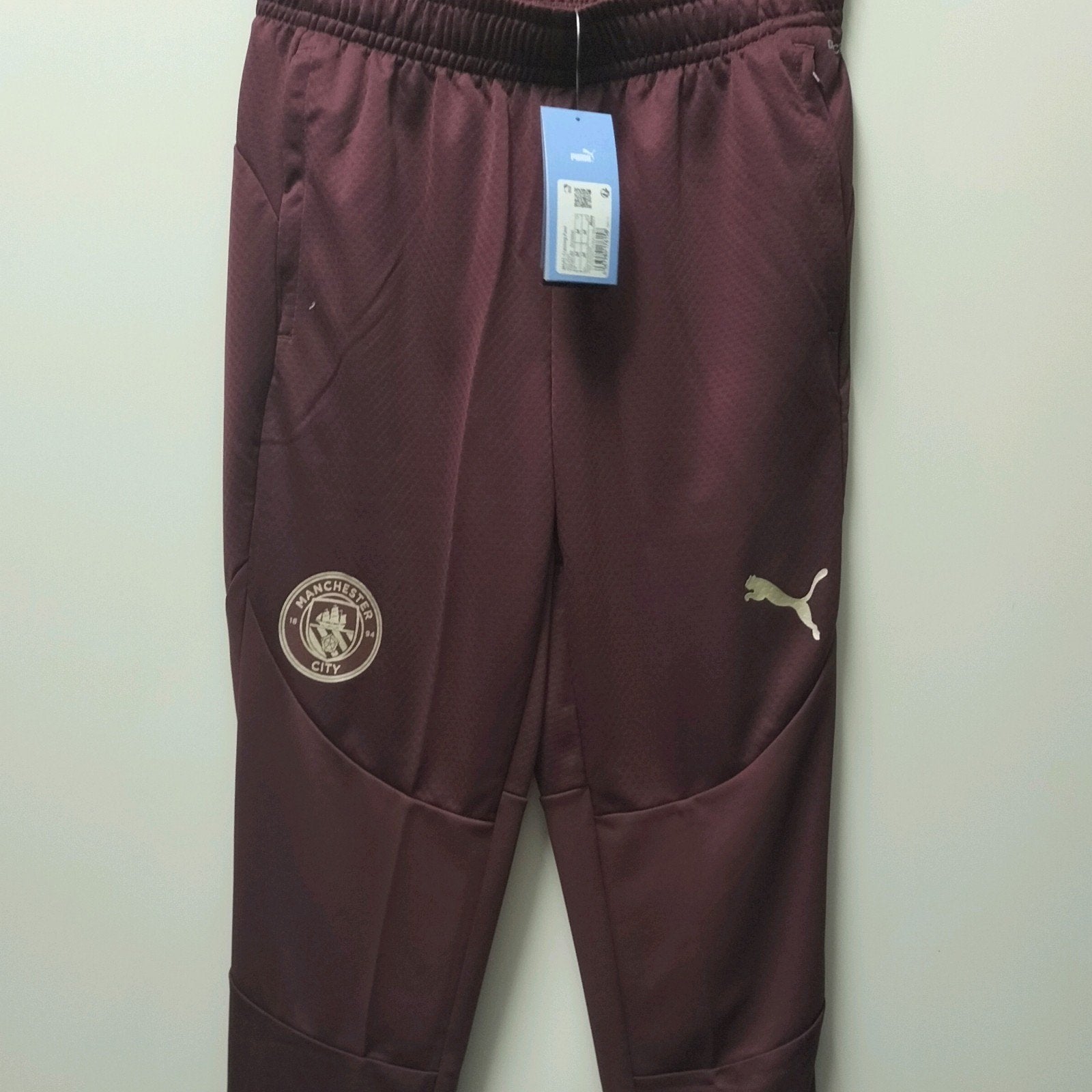 Manchester City trainingsbroek (Maat M) Nieuw, Bordeaux, Kleding | Heren, Puma, Overige kleuren, Maat 48/50 (M), Nieuw