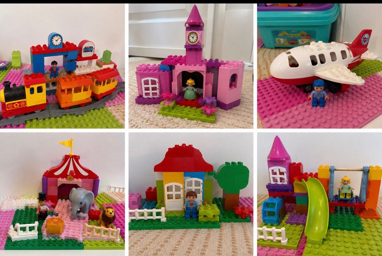 10 kg  Duplo, Kinderen en Baby's, Speelgoed | Bouwstenen, Ophalen, Gebruikt