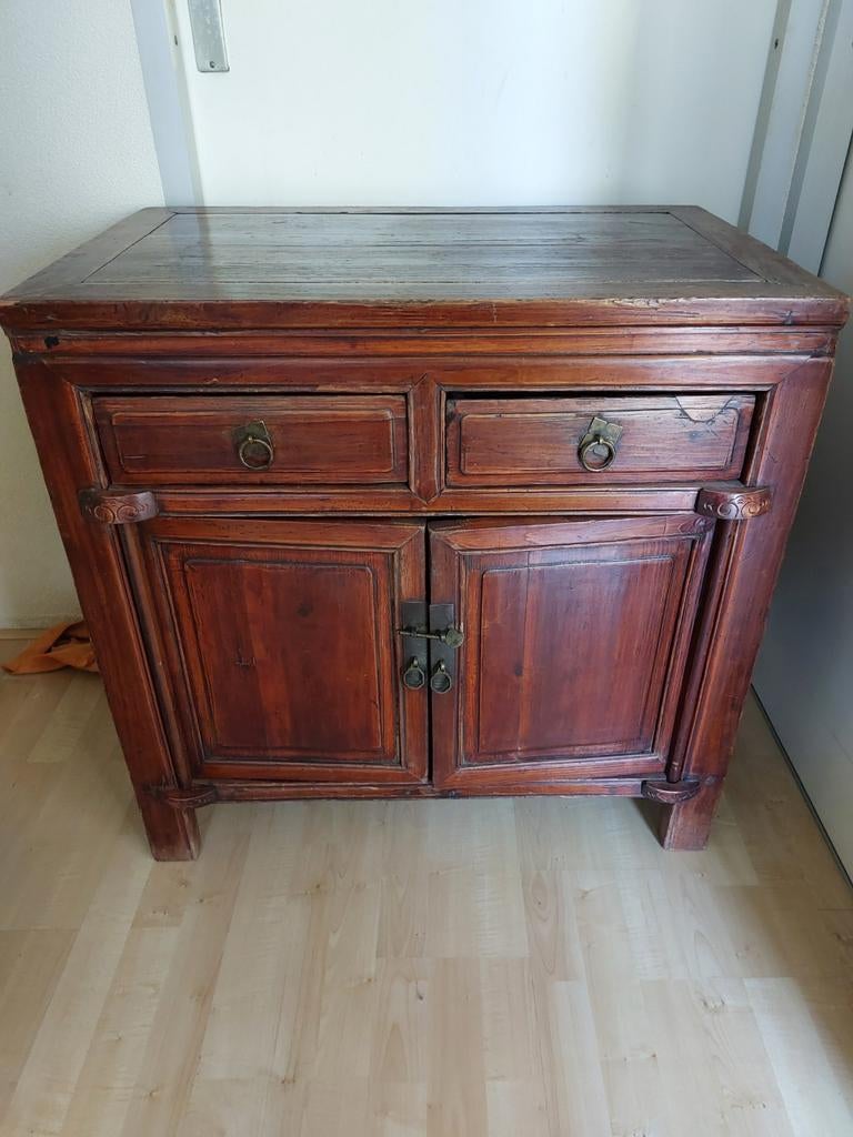 Chinees bruidskastje met laadjes, Ophalen, Gebruikt, 25 tot 50 cm, 50 tot 100 cm