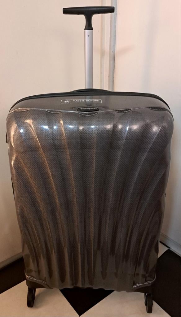 Modern Samsonite Cosmolite Spinner 75 cm Iridescent 4 wielen, Sieraden, Tassen en Uiterlijk, Koffers, Wieltjes, Hard kunststof
