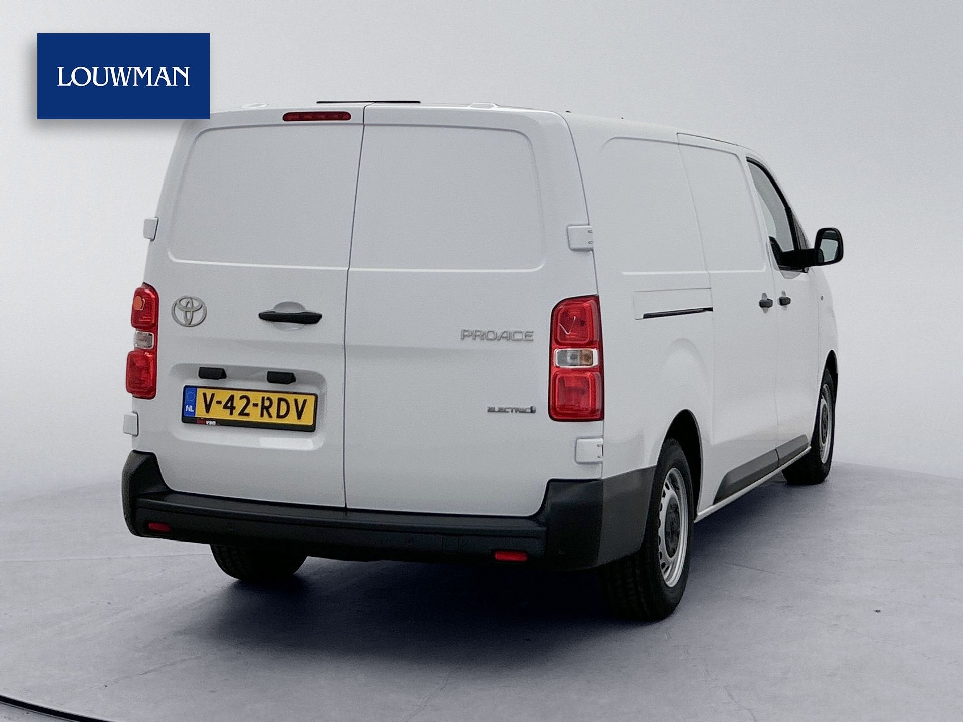 Toyota PROACE Electric Worker Comfort Standard Range L2 50 k, Auto's, Wit, Origineel Nederlands, 220 km, Toyota