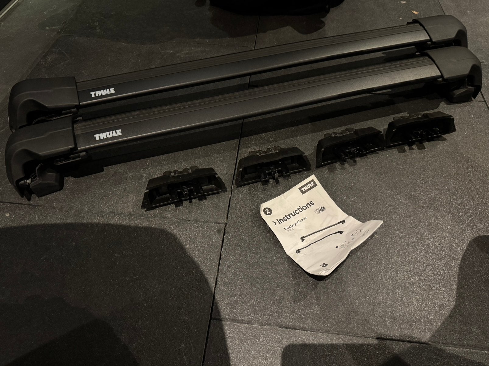 Thule WingBar Edge Dakdragers Zwart - Mercedes-Benz CLA, Ophalen, Zo goed als nieuw