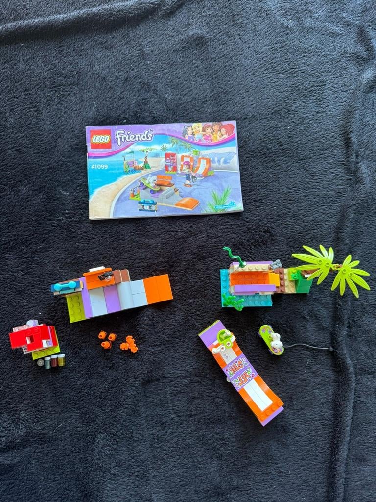 Lego Friends 41099 Skatepark Heartlake, Gebruikt, Lego, Friends, Ophalen of Verzenden