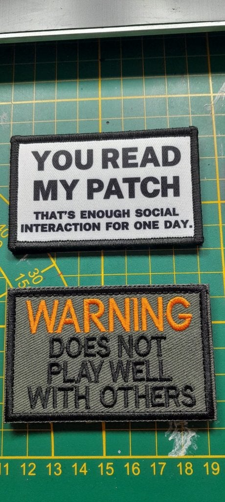 Patch 2 x, Ophalen of Verzenden, Overige soorten, Nederland, Embleem of Badge