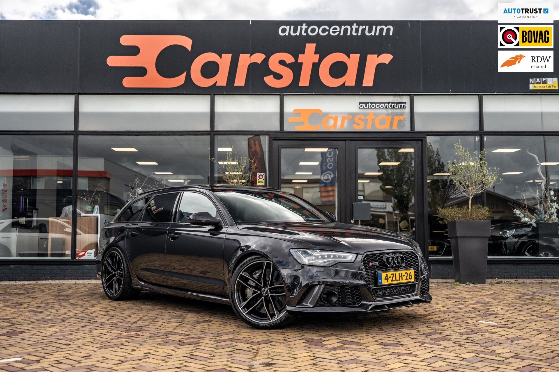 Audi A6 Avant 4.0 TFSI RS 6 quattro Pro Line Plus|Keramisch|, Automaat, Euro 5, Gebruikt, Automatische klimaatregeling