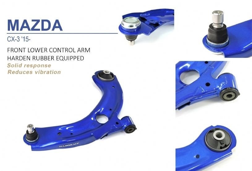 Hardrace front lower control arm set - Mazda CX-3, Auto diversen, Ophalen of Verzenden