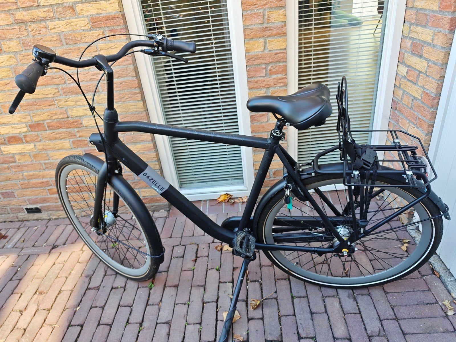 Gazelle Esprit T3 herenfiets frame hoogte 59 cm, Ophalen, Versnellingen, Zo goed als nieuw, 57 tot 61 cm