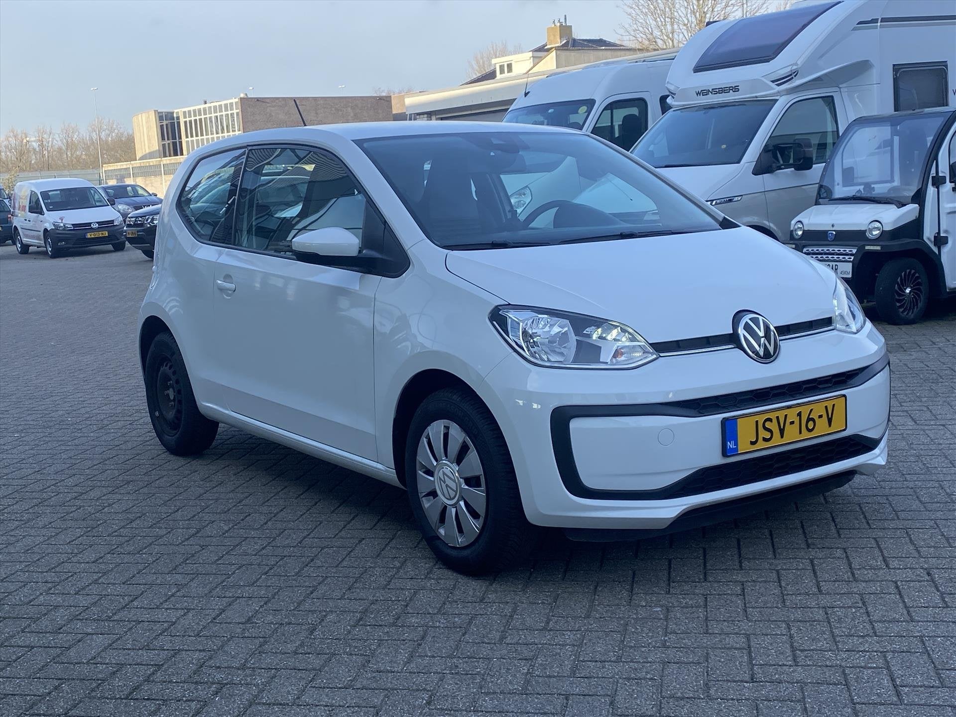 VOLKSWAGEN Up! 1.0 60PK Up!, 65 pk, Stof, Gebruikt, Met garantie (alle)