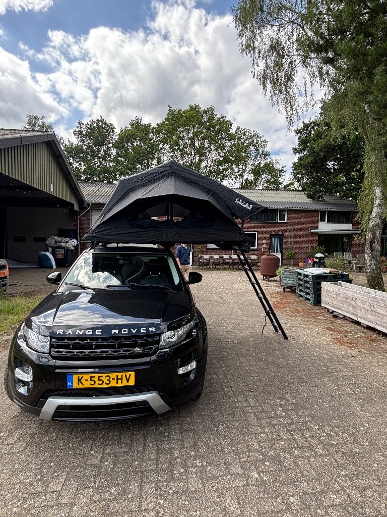 Zo goed als nieuwe daktent + unieke daktentlift, Ophalen, Nieuw, Tot en met 4
