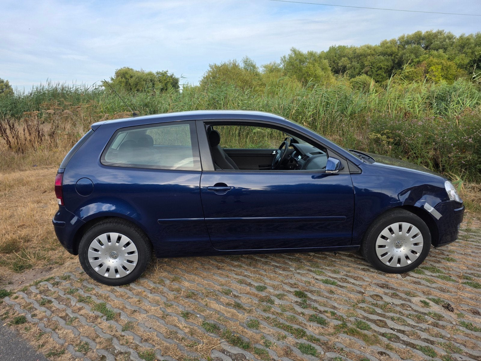 Volkswagen Polo 1.4 16V 59KW 2008 Blauw, Auto's, Volkswagen, Voorwielaandrijving, 40 €/maand, 4 cilinders, Blauw