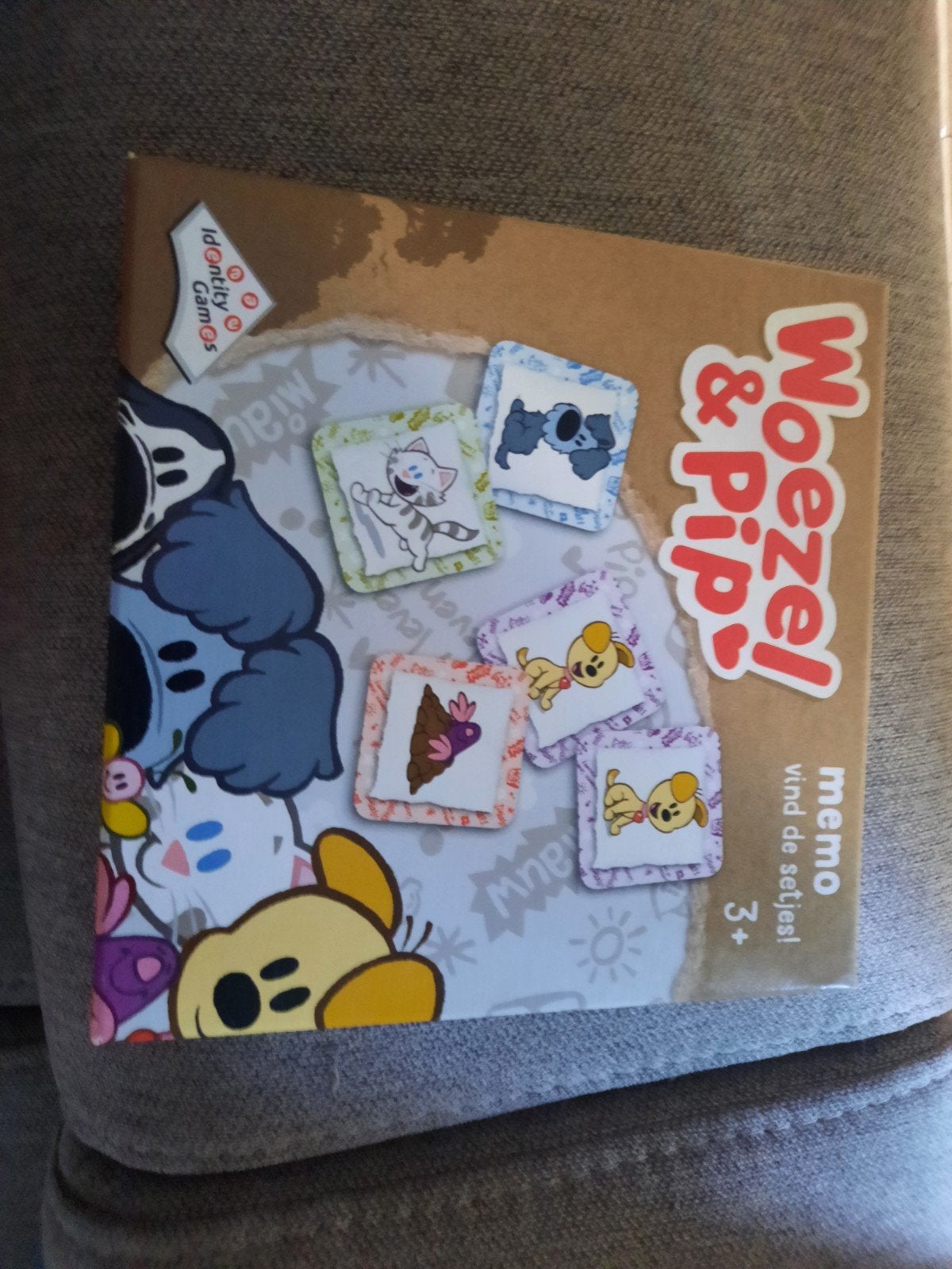 Woezel & Pip Memo spel - Zo goed als nieuw, Hobby en Vrije tijd, Ophalen of Verzenden
