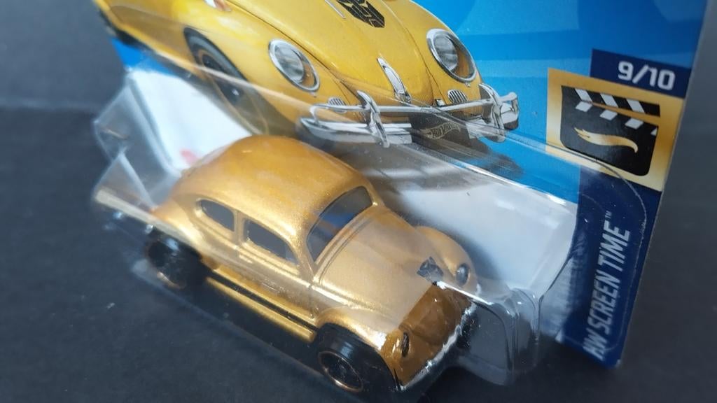 Volkswagen VW Beetle Transformers 1:64 Hotwheels Pol, 1186 MJ 1 NL, Auto, Verzenden, Nieuw