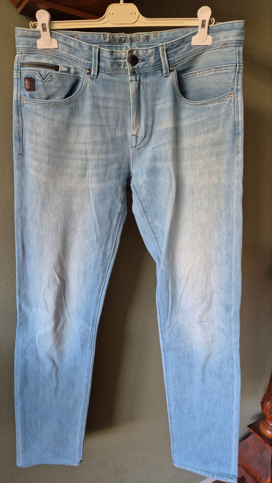 Vanguard spijkerbroek stretch mt L V850 rider slim fit, Kleding | Heren, Spijkerbroeken en Jeans, Blauw, W32 (confectie 46) of kleiner
