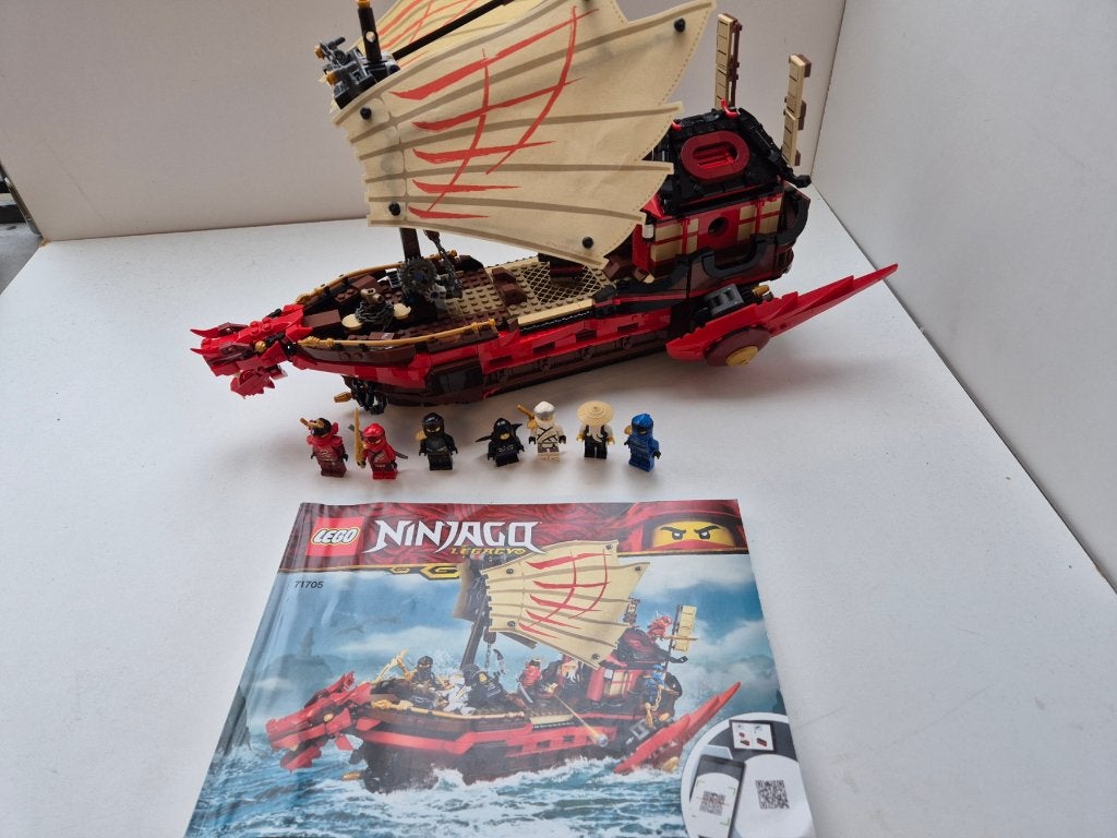 Lego, Ninjago, 71705, Destiny`s Bounty, Compleet, Lego, Ophalen of Verzenden, Zo goed als nieuw