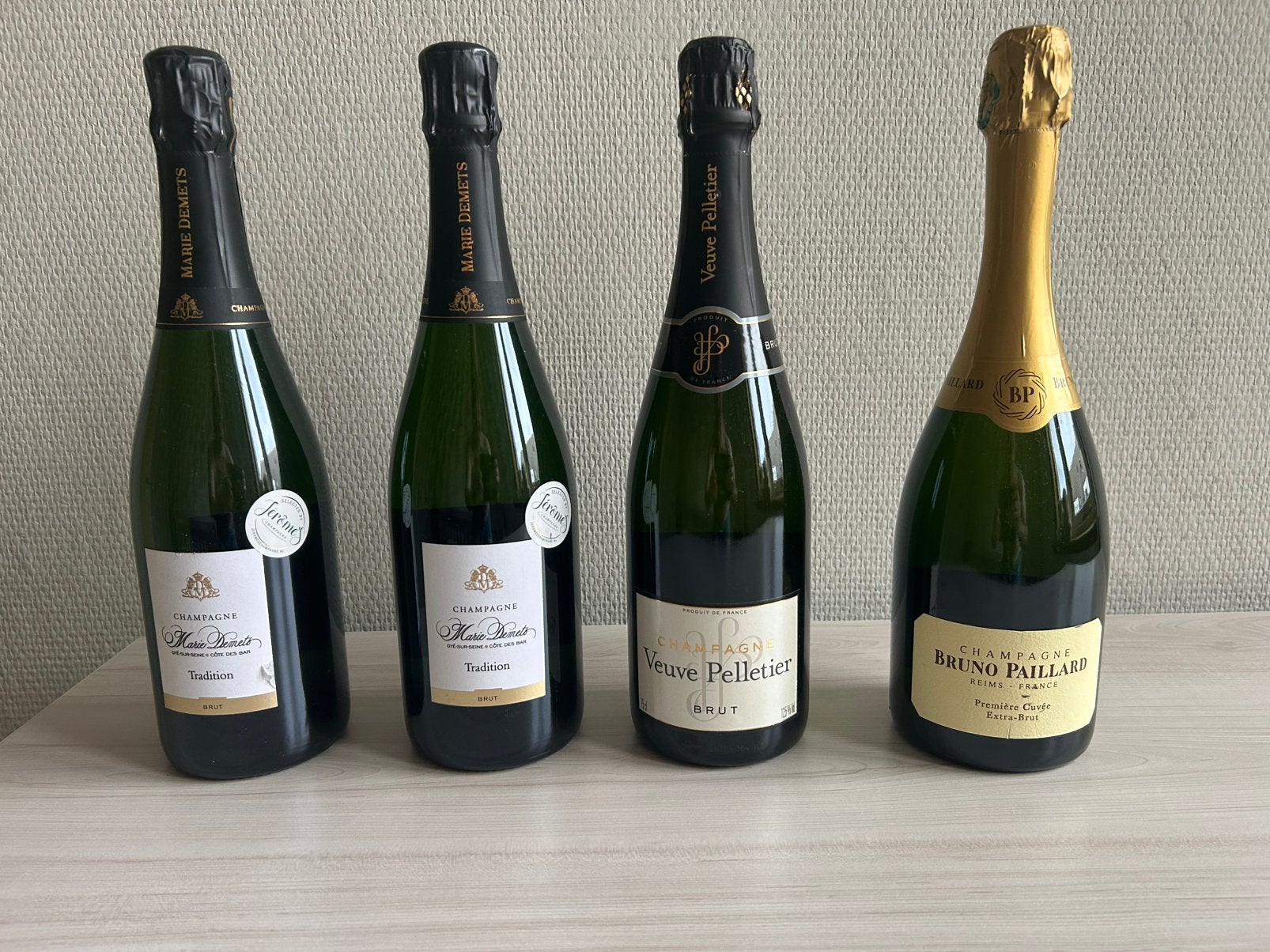 Div flessen Champagne, Ophalen, Nieuw, Frankrijk, Champagne