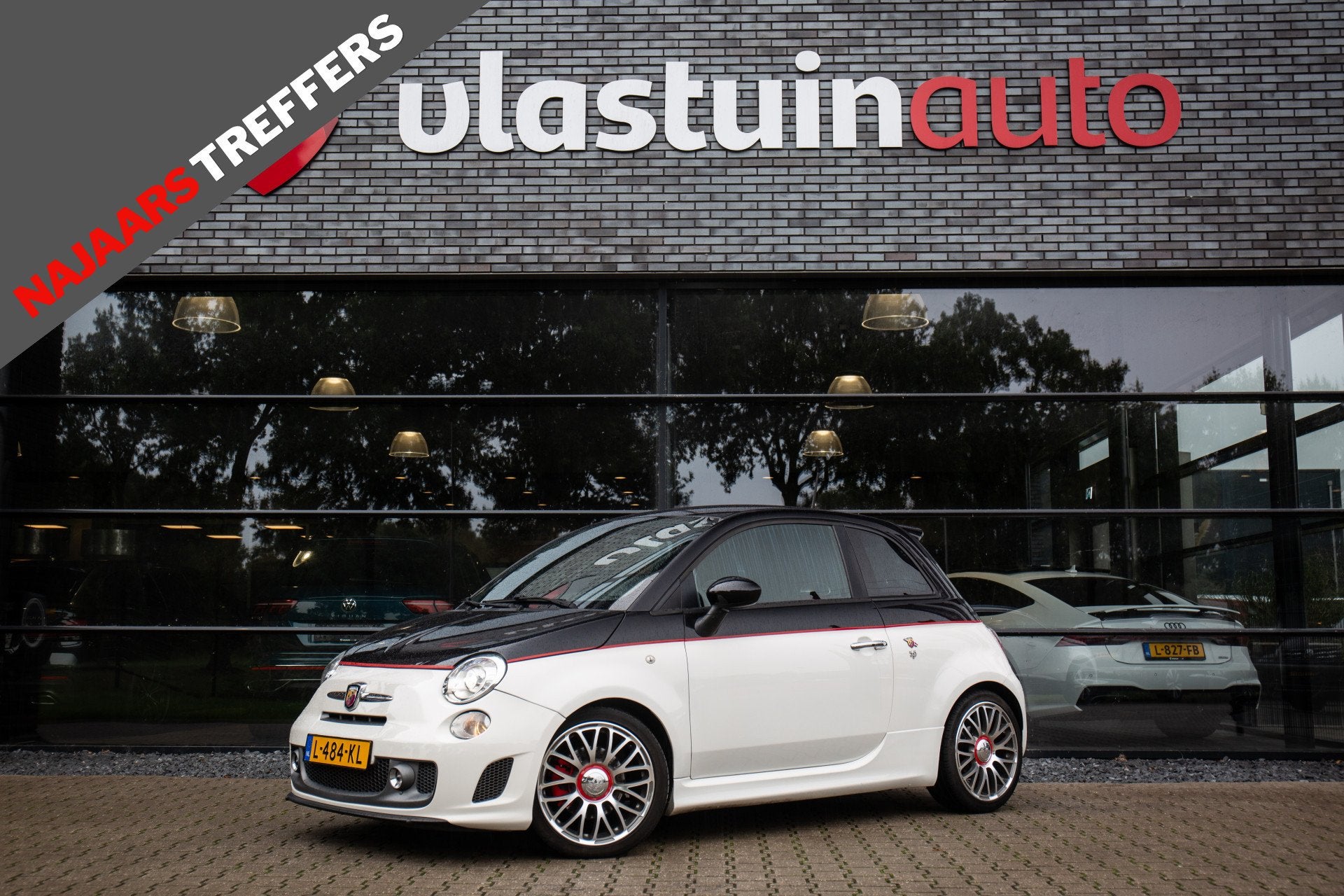 Fiat 500 1.4 T-Jet Abarth Turismo , 160pk, Leder, Airco,, Auto's, Voorwielaandrijving, Euro 5, 15 km/l, 4 cilinders